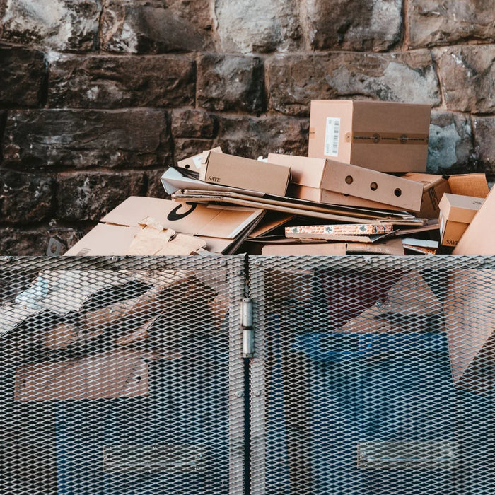 Another Way to Reuse Cardboard Boxes? Shred Them!