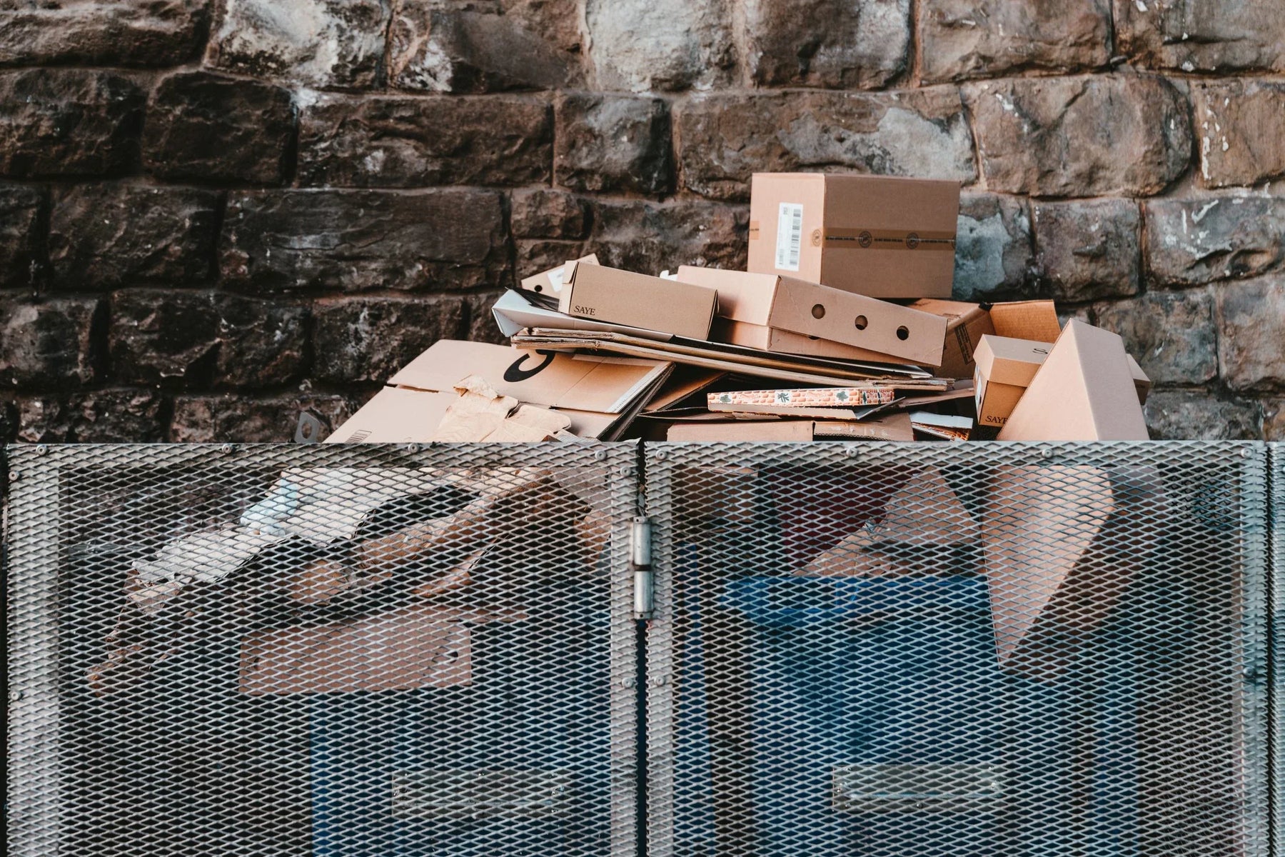 Another Way to Reuse Cardboard Boxes? Shred Them!