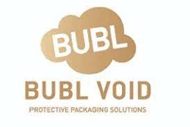 Brown logo of Bubl BVoid Packaging