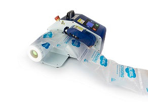 air inflator machine for use with Bubl Void packaging