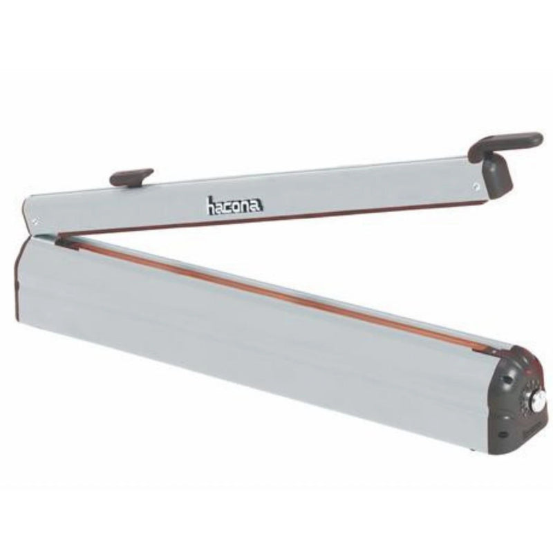 Image of a CI-620 inox food grade Hacona Heat Sealer on a white background