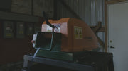 video of a Sweed strapping chopper machine in operation.