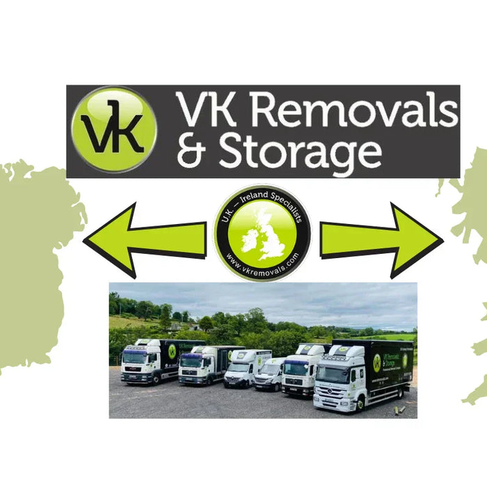 Ship your belongings from Ireland to the UK with VK Removals and Storage