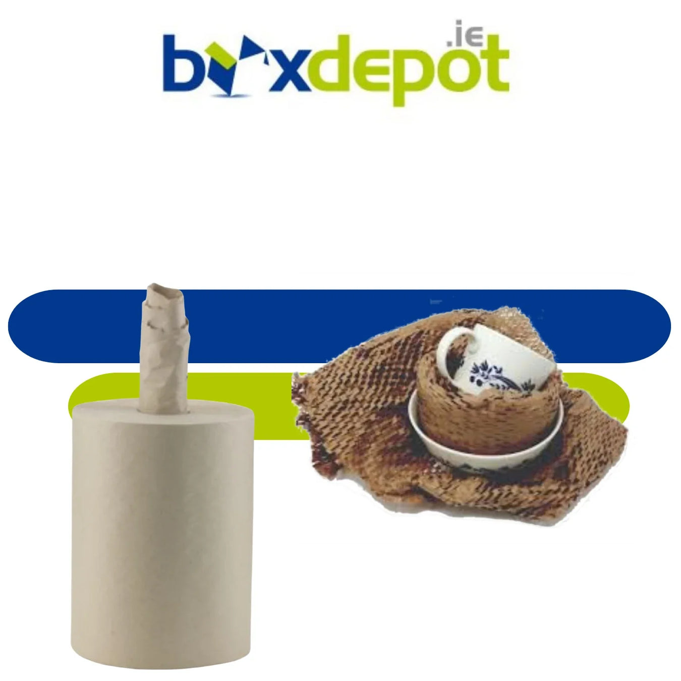 Paper Voidfill packaging solutions available at Box Depot