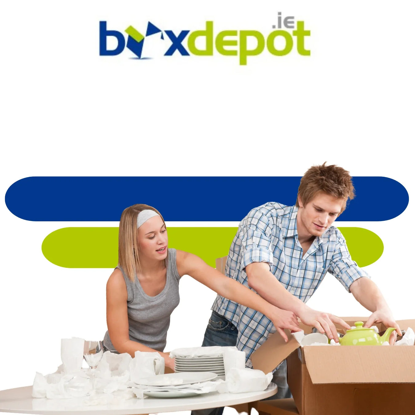Moving House Packaging Accessories category on a green and white background