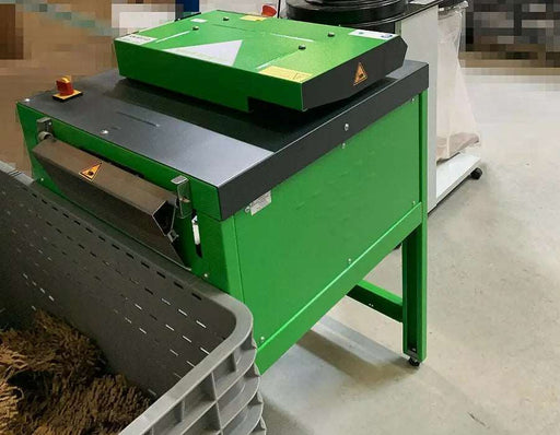 CushionPack CP-316 Cardboard Shredder set up for operation in a warehouse
