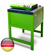 CushionPack CP316 Cardboard Shredder on a white background with a German flag confirming they are made in Germany