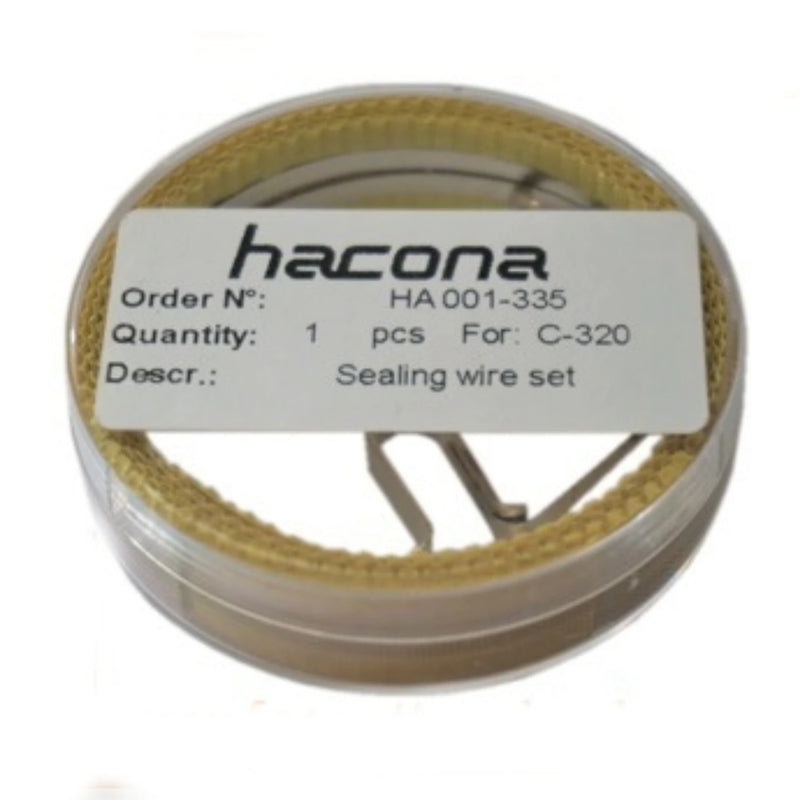 Hacona Spare Parts Kit for a Hacona C320 Heat Sealer on a white background