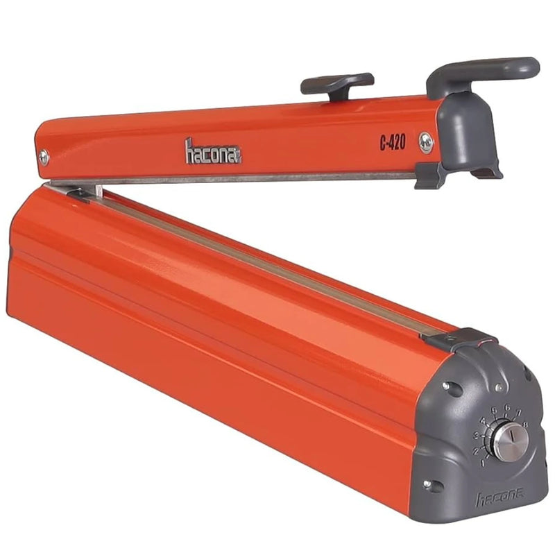 Hacona C420 Heat Sealer on a white background