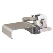 Hacona CI320 inox Heat Sealer with a modular table and bag roll holder on a white background