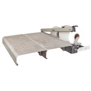 Hacona CI-620 inox Heat Sealer with a modular bag roller and double table on a white background.