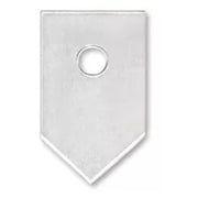 Metal blade used with a Hacona Heat Sealer on a white background 