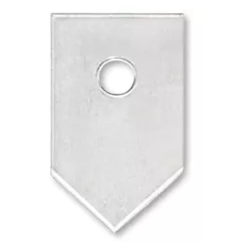 Metal blade used with a Hacona Heat Sealer on a white background 