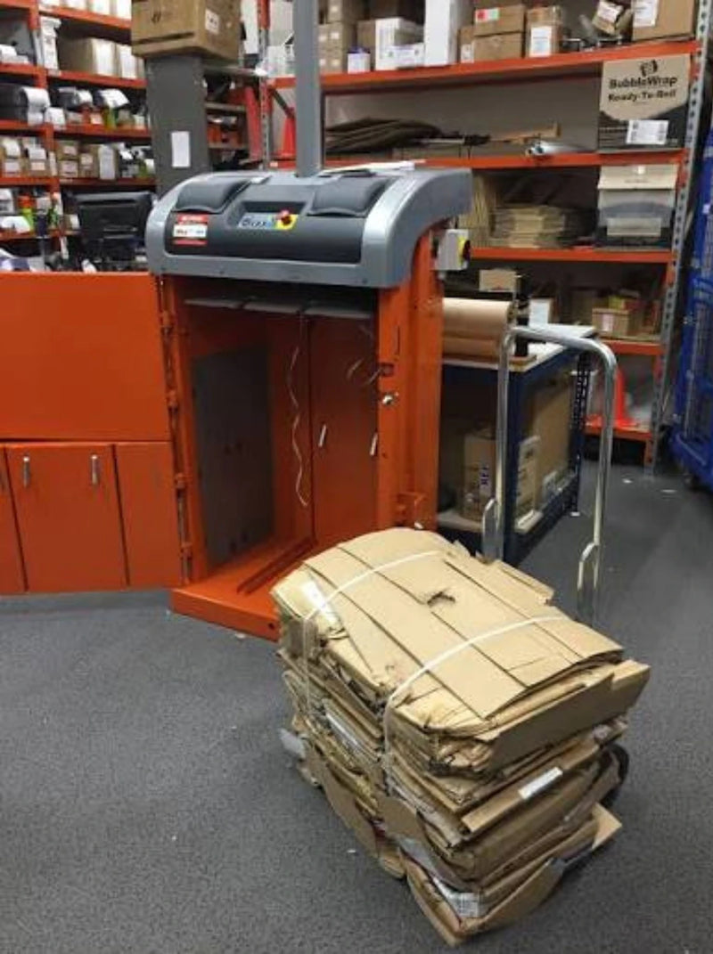 ORWAK Compact 3110 Baler for Cardboard and Plastic