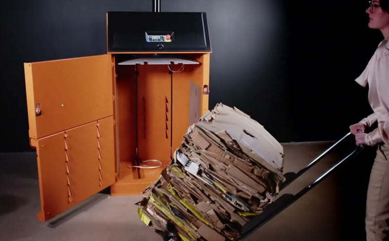 ORWAK Compact 3110 Baler for Cardboard and Plastic