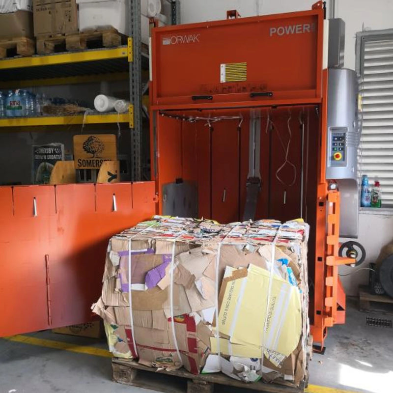 ORWAK Power 3420 Baler for Cardboard and Plastic