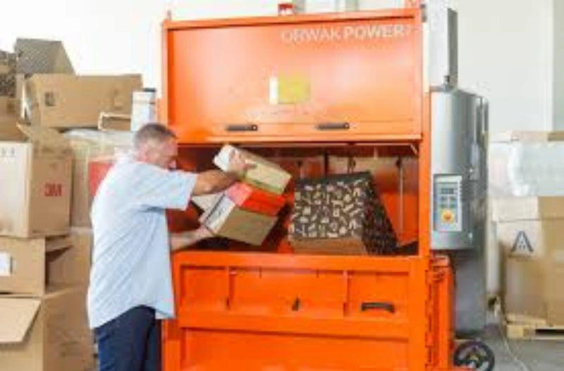 ORWAK Power 3420 Baler for Cardboard and Plastic