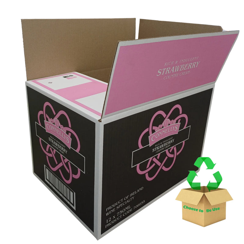 small pink and black cardboard box on a white background