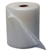 an isolated image of 750mm bubble wrap on a white background