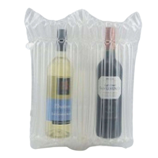 Bubl air cushioning pods for shipping 2 bottles of wine without damage