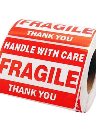 500 x Fragile Labels