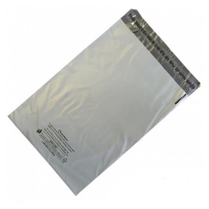 525mm x 600mm Grey Poly Mailing Bags (100)