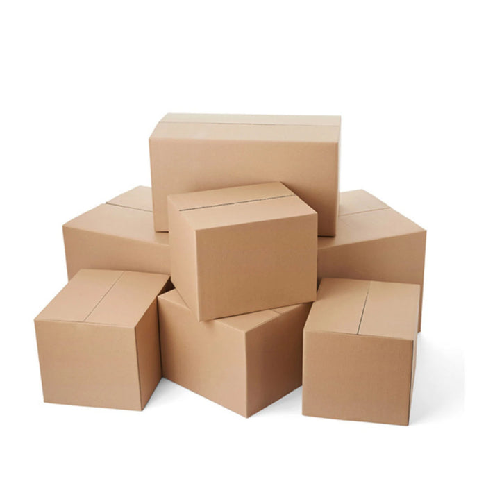 5 x Single Wall Cardboard Boxes 330mm x 220mm x 285mm