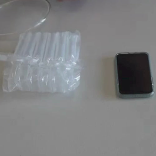 video explaining how to use Bubl air cushioning when shipping mobile phones