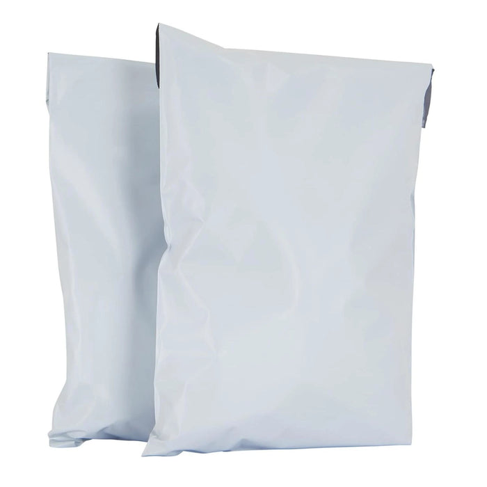 165mm x 230mm White Poly Mailing Bags (100)