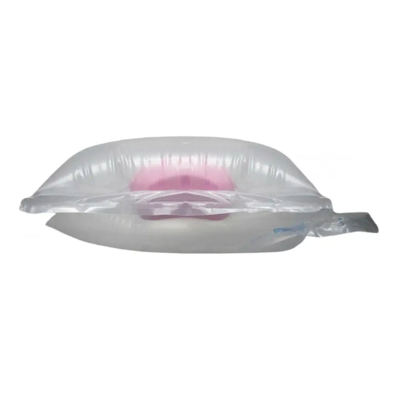 Bubl air cushioning bag 400mm x 400mm protecting an ornament on a white background 