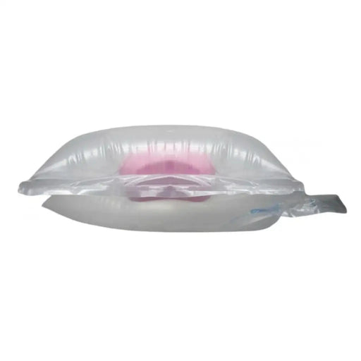 Bubl air cushioning bag 400mm x 400mm protecting an ornament on a white background 