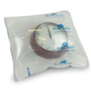 Bubl air cushioning bag 500mm x 500mm protecting a clock on a white background 