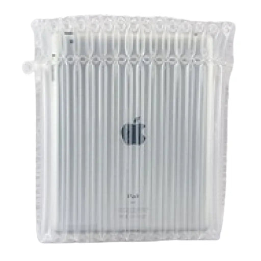 bubl air cushioning pod for shipping ipads or tablets on a white background