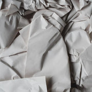 closeup of scrunched voidfill paper